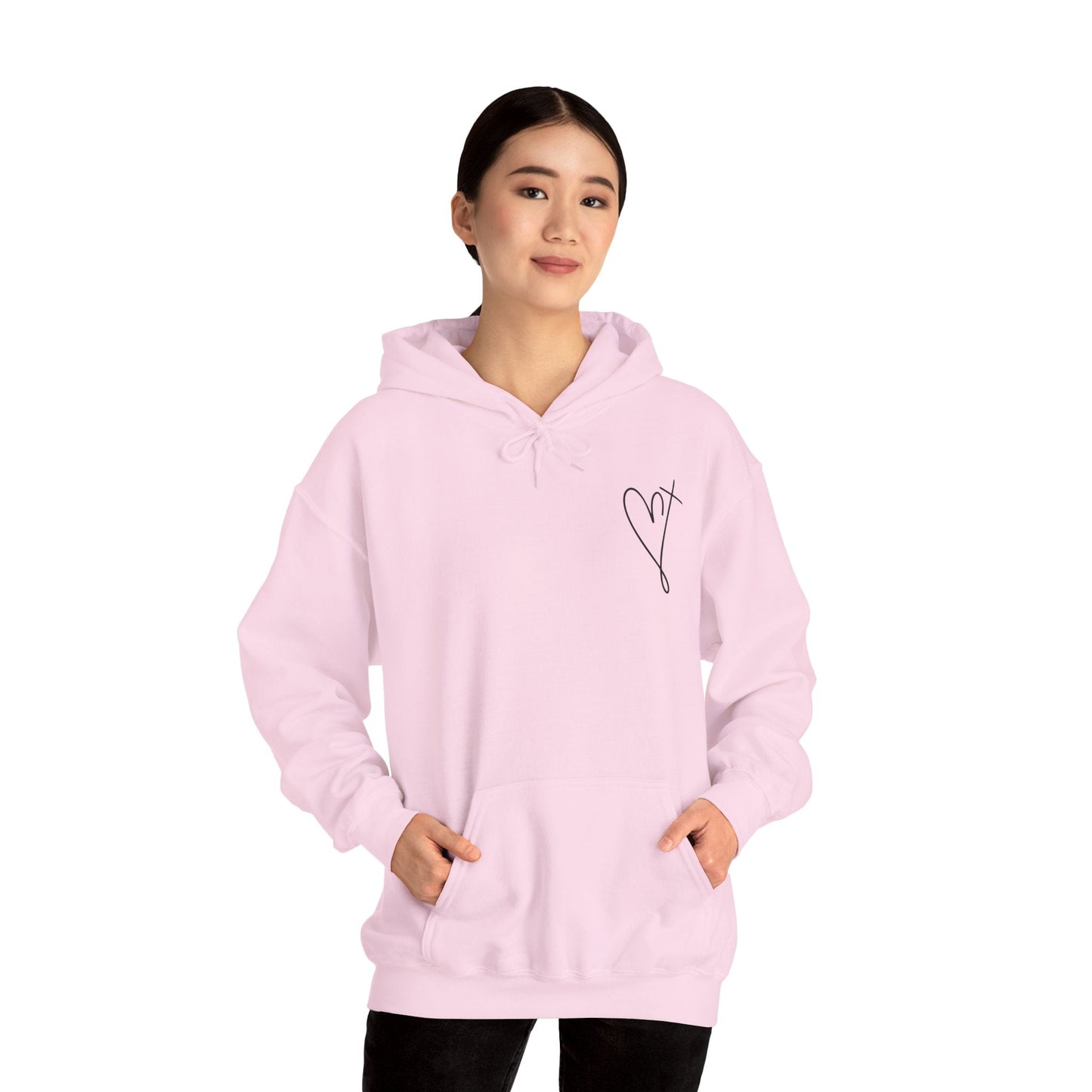 Jesus Has My Back Unisex Heavy Blend™ Hoodie