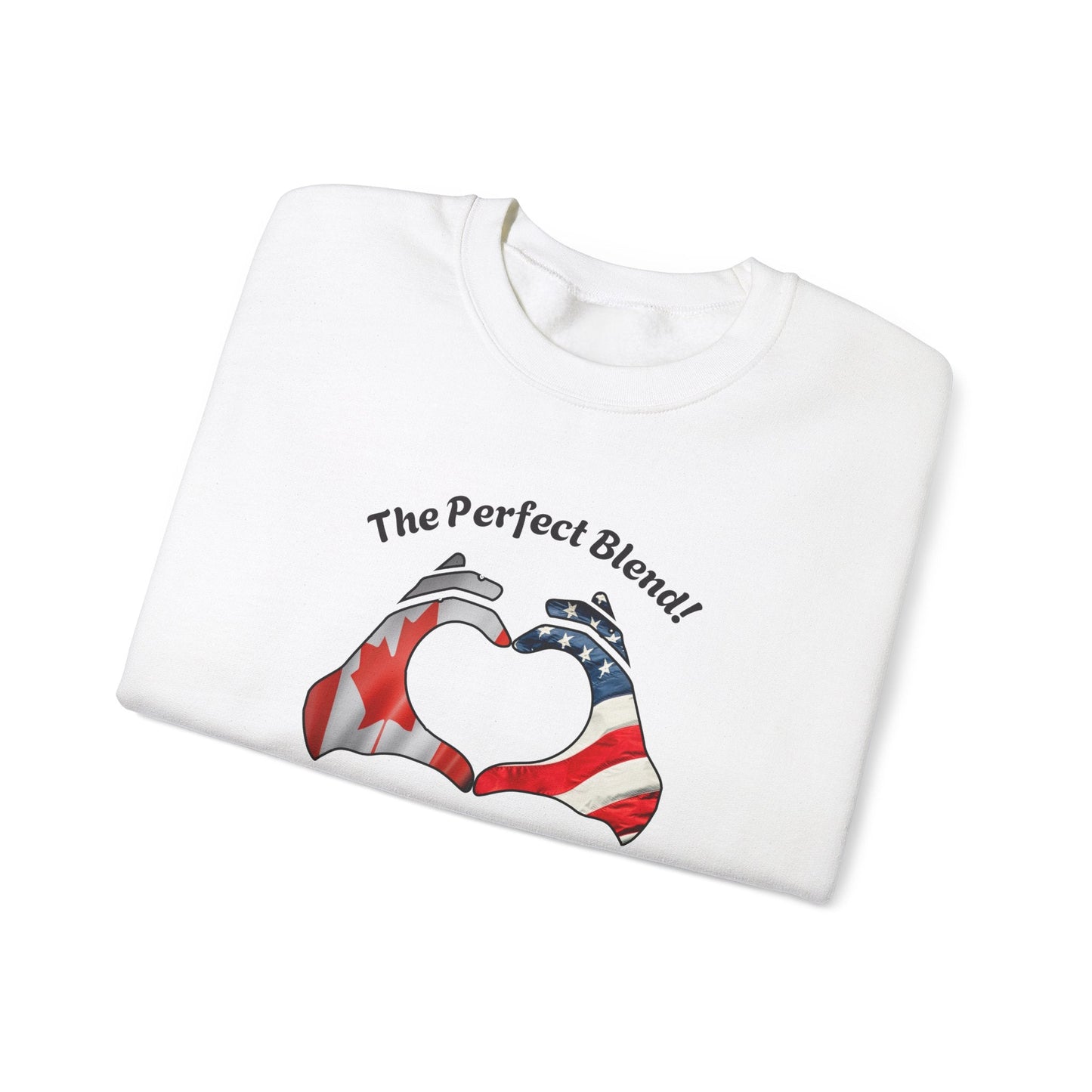 Cutomize Flags Unisex Heavy Blend™ Crewneck Sweatshirt For couples
