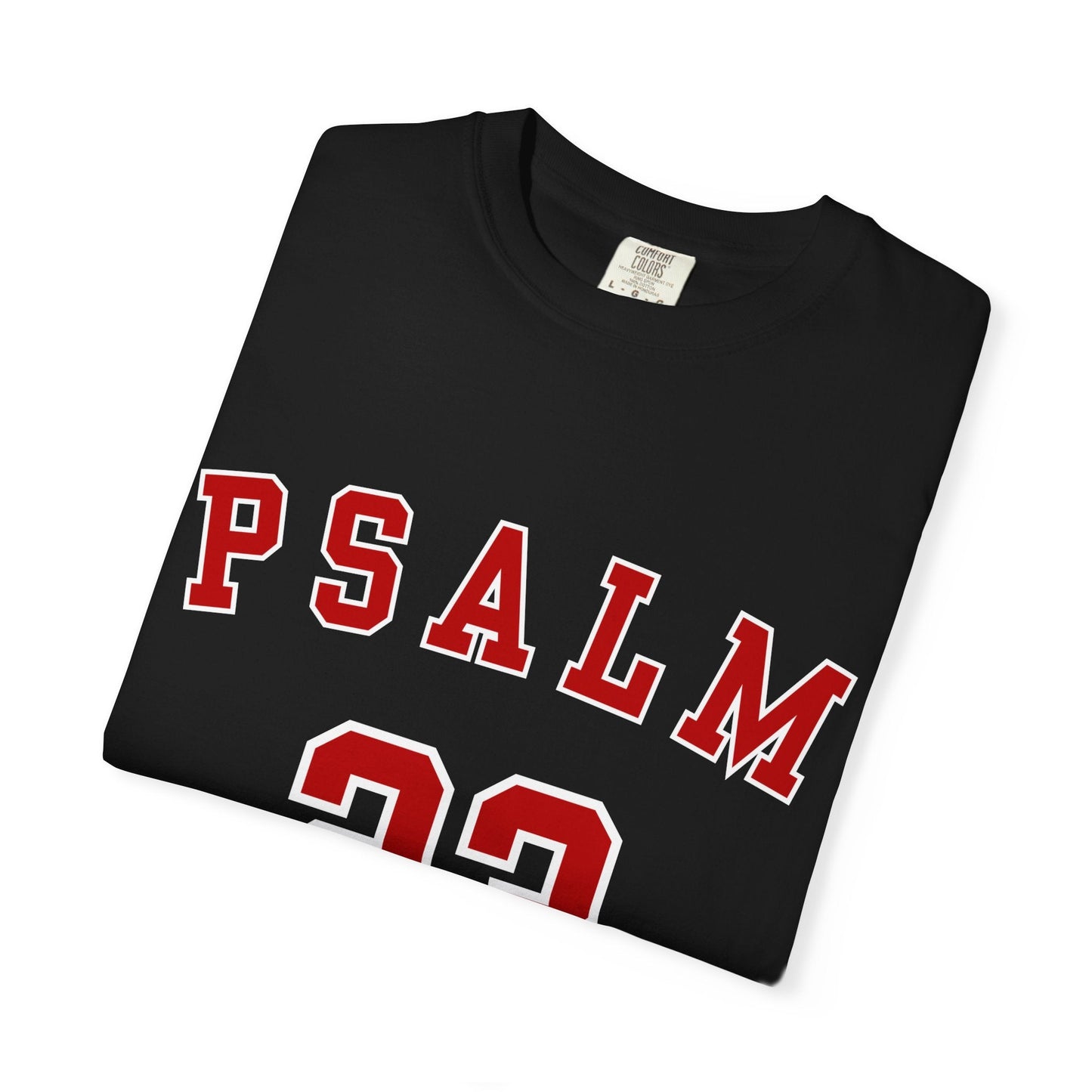 Psalm 23 Unisex Garment-Dyed T-shirt