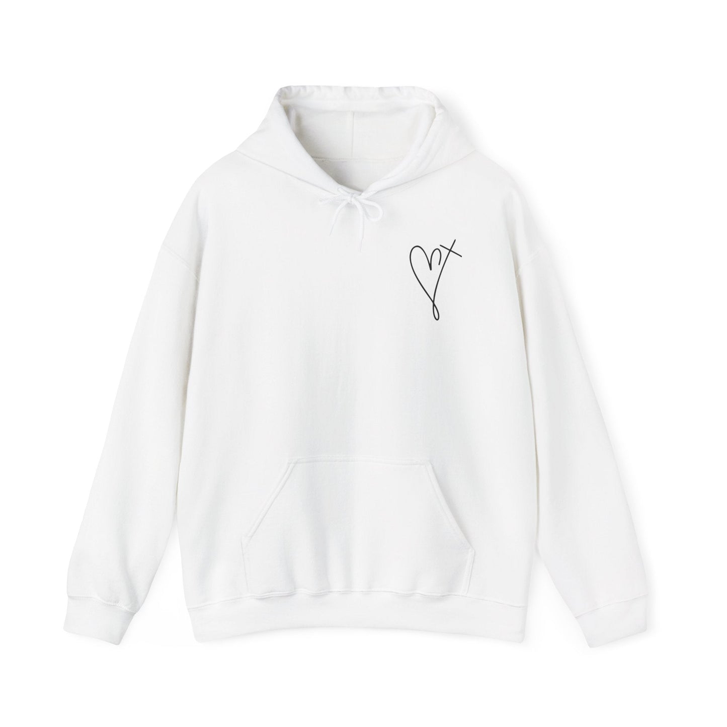 Jesus Has My Back Unisex Heavy Blend™ Hoodie