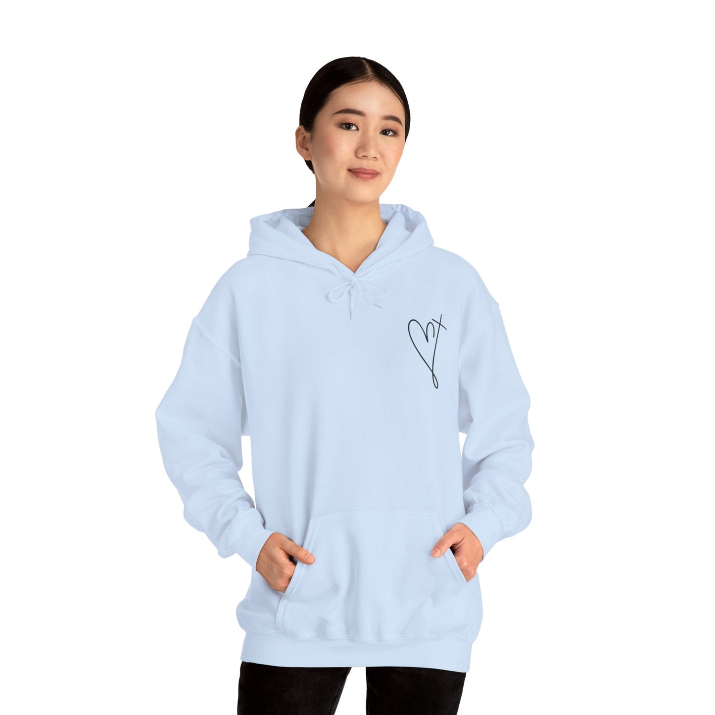 Jesus Has My Back Unisex Heavy Blend™ Hoodie