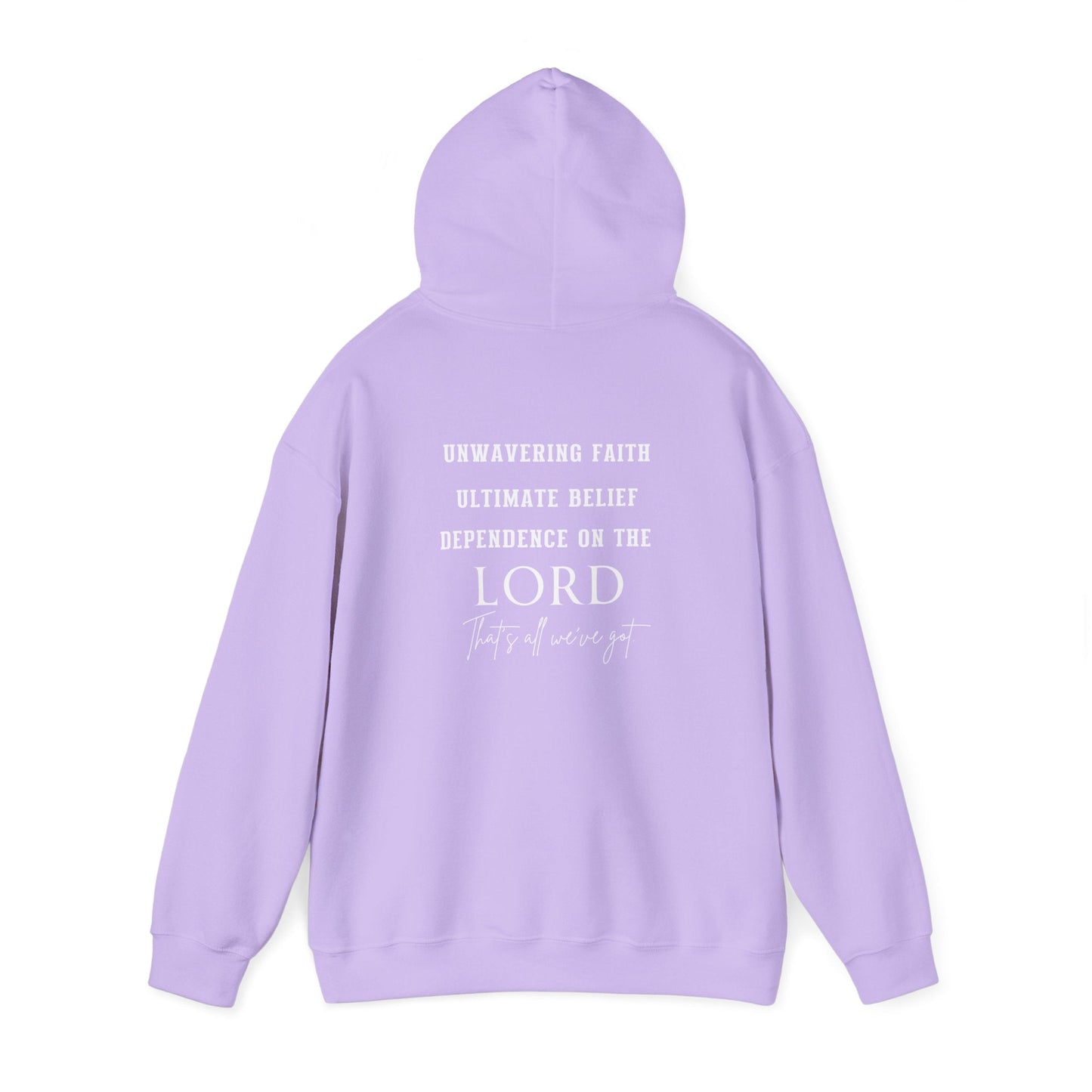 Faith and Trust in The Lord Unisex Heavy Blend™ Hooded Sweatshirt
