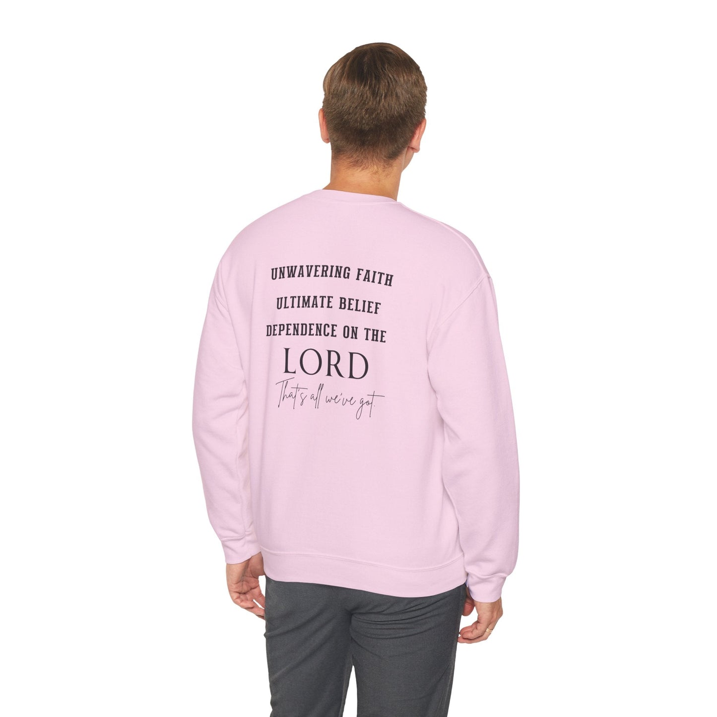 Faith In The Lord Unisex Heavy Blend™ Crewneck Sweatshirt