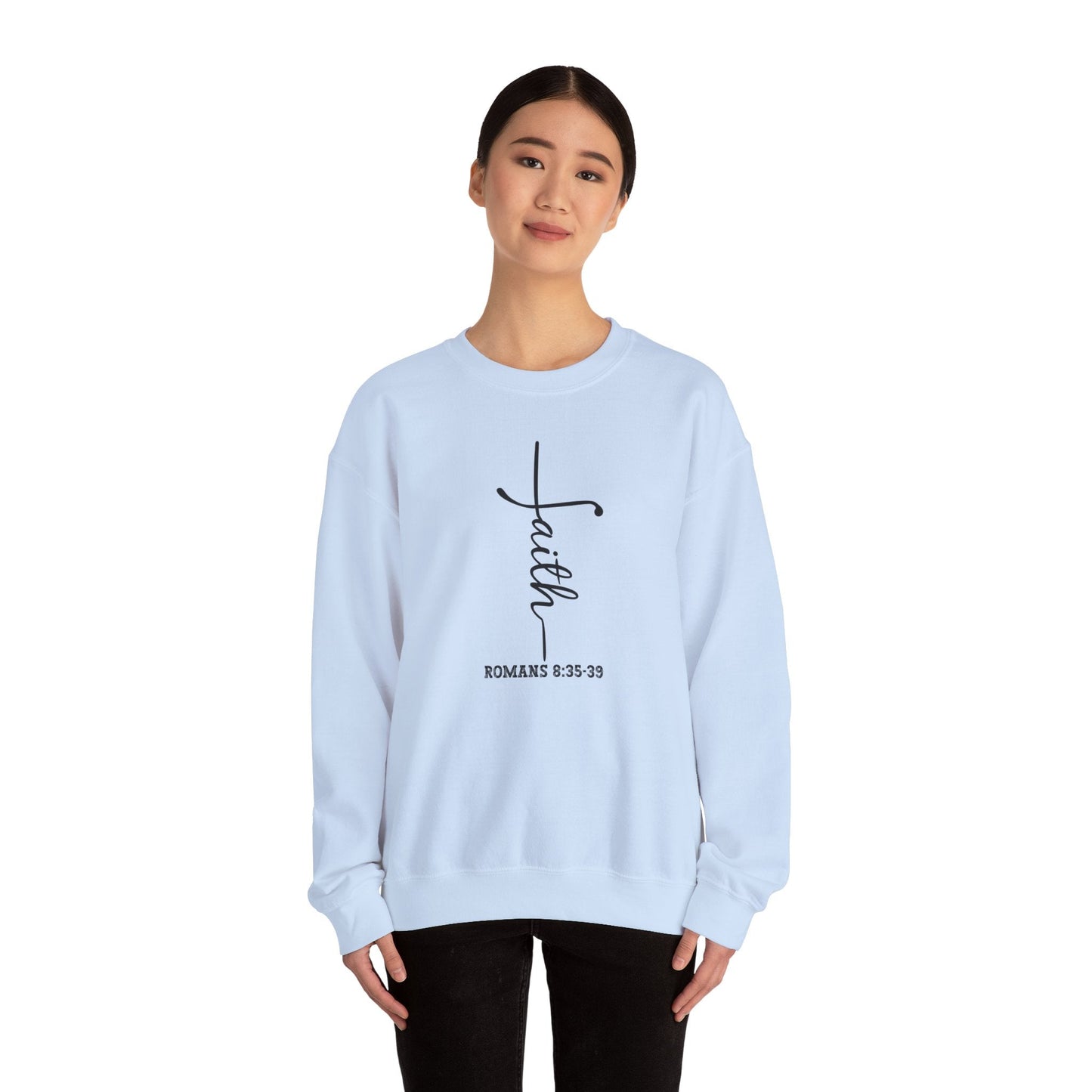 Faith In The Lord Unisex Heavy Blend™ Crewneck Sweatshirt