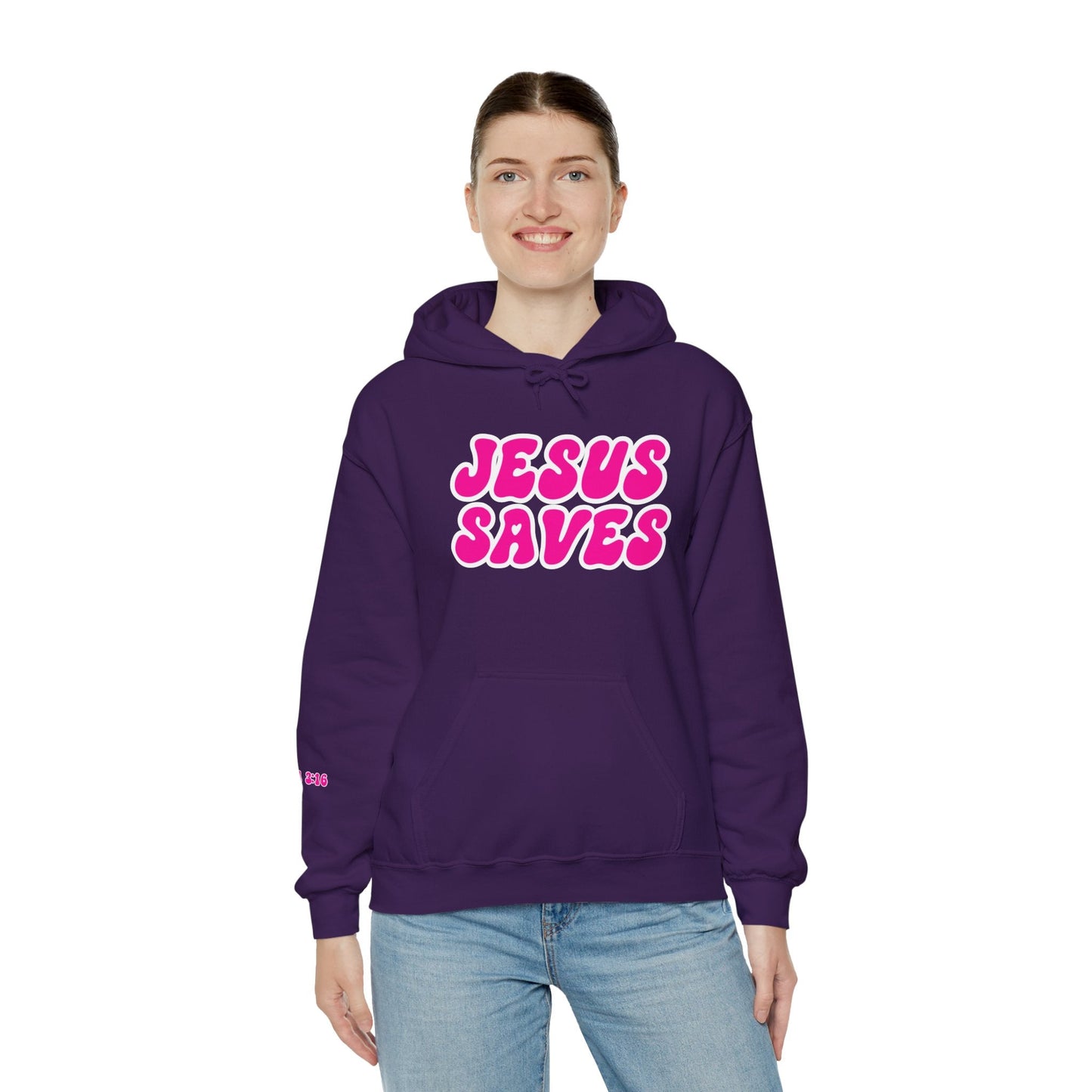 Jesus Saves Unisex Heavy Blend™ Hoodie