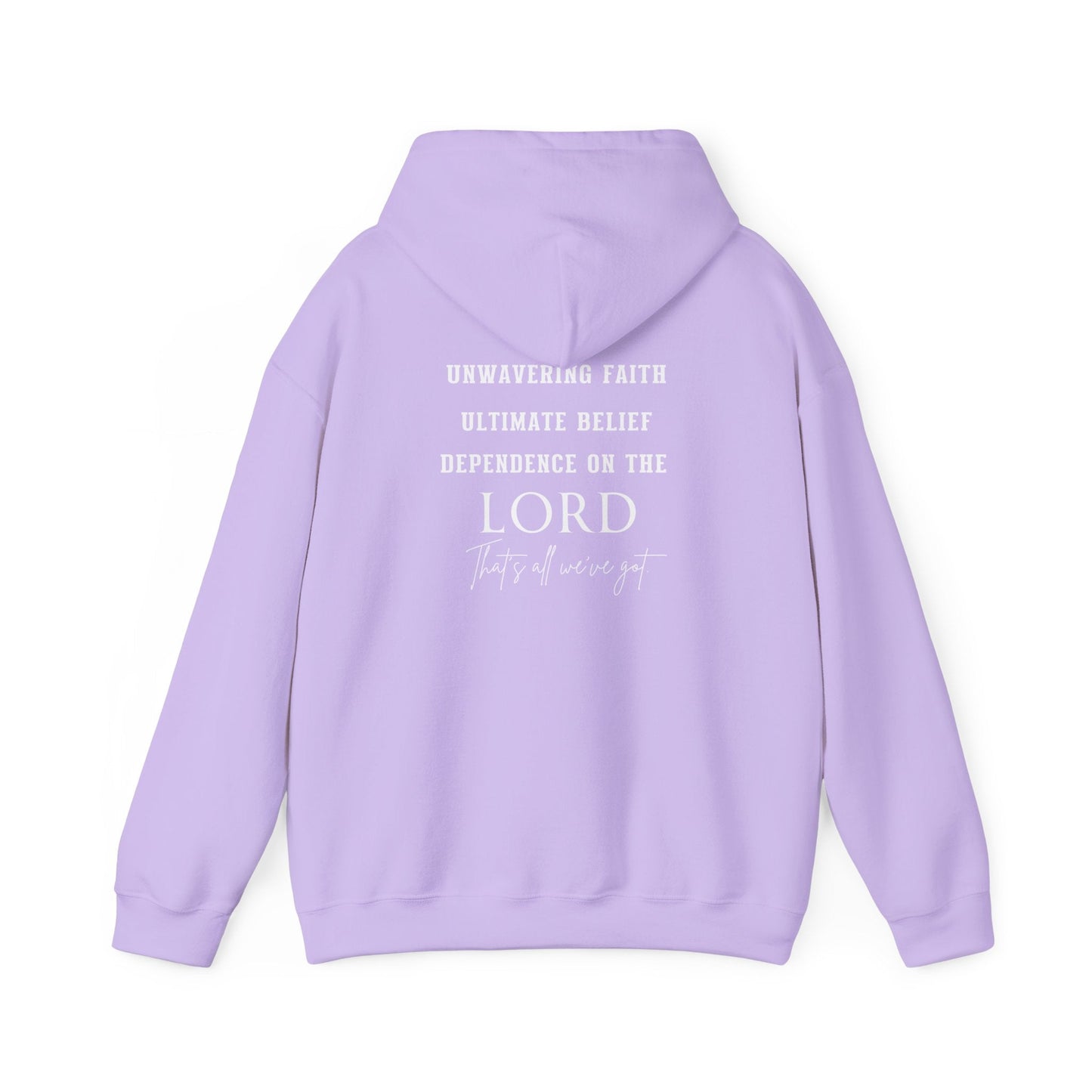 Faith and Trust in The Lord Unisex Heavy Blend™ Hooded Sweatshirt