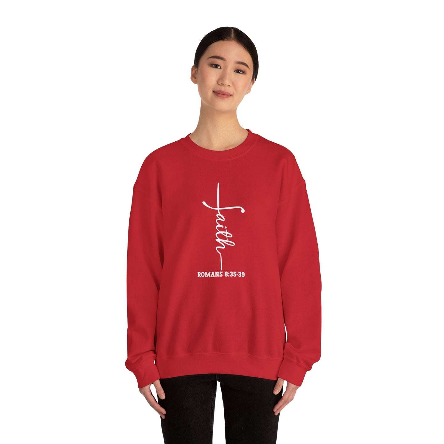 Faith In The Lord Unisex Heavy Blend™ Crewneck Sweatshirt
