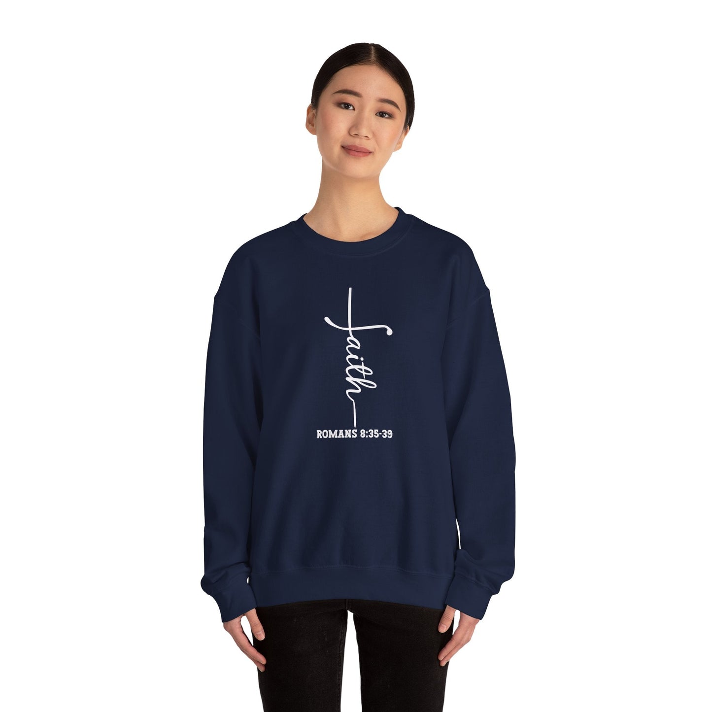 Faith In The Lord Unisex Heavy Blend™ Crewneck Sweatshirt