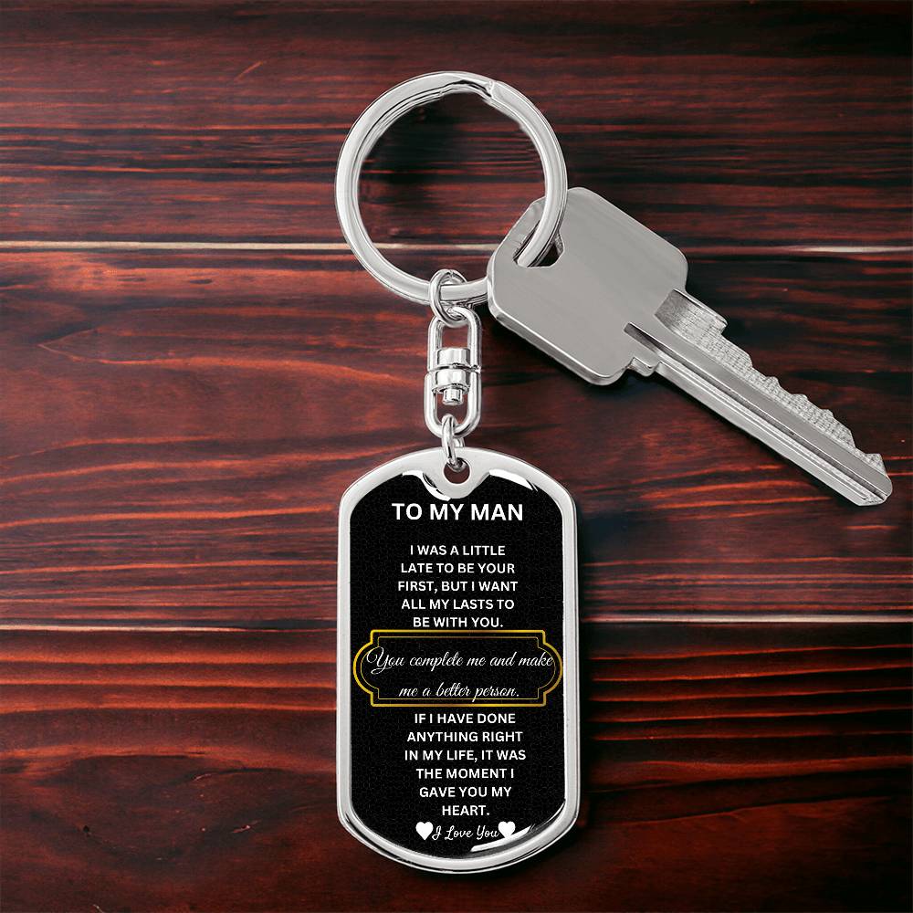You Complete Me Keychain
