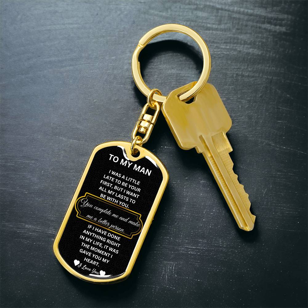 You Complete Me Keychain