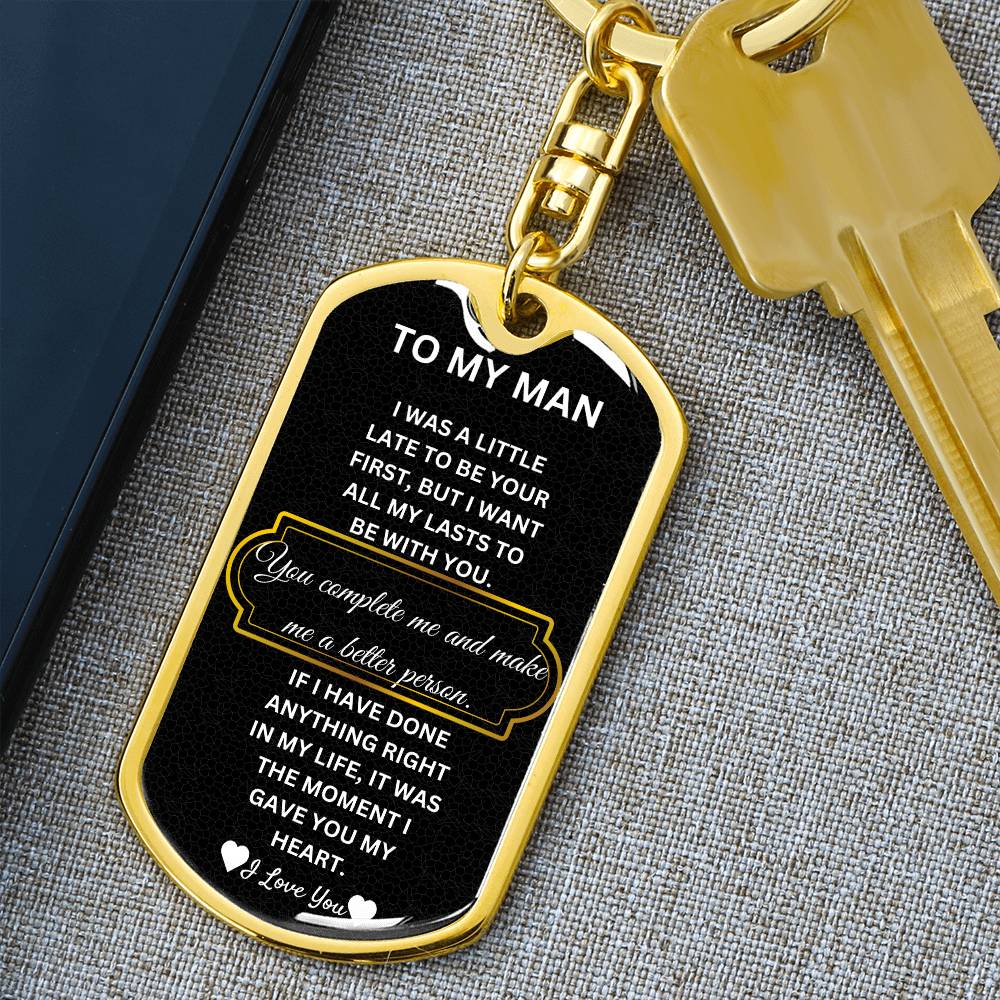 You Complete Me Keychain