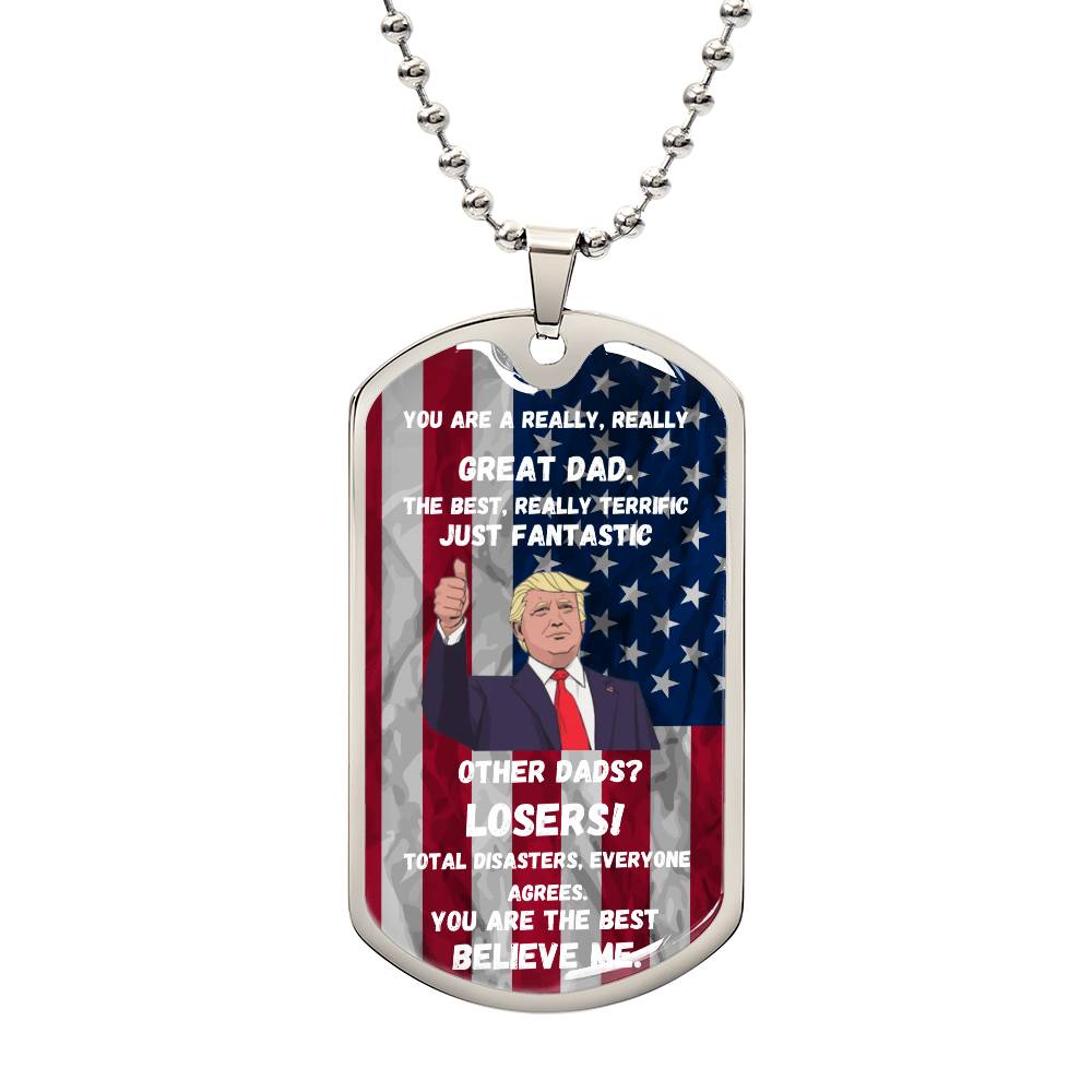 You Are A Great Dad Necklace