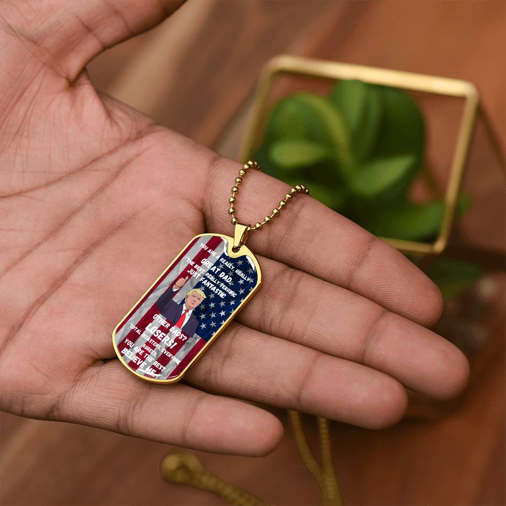 You Are A Great Dad Necklace