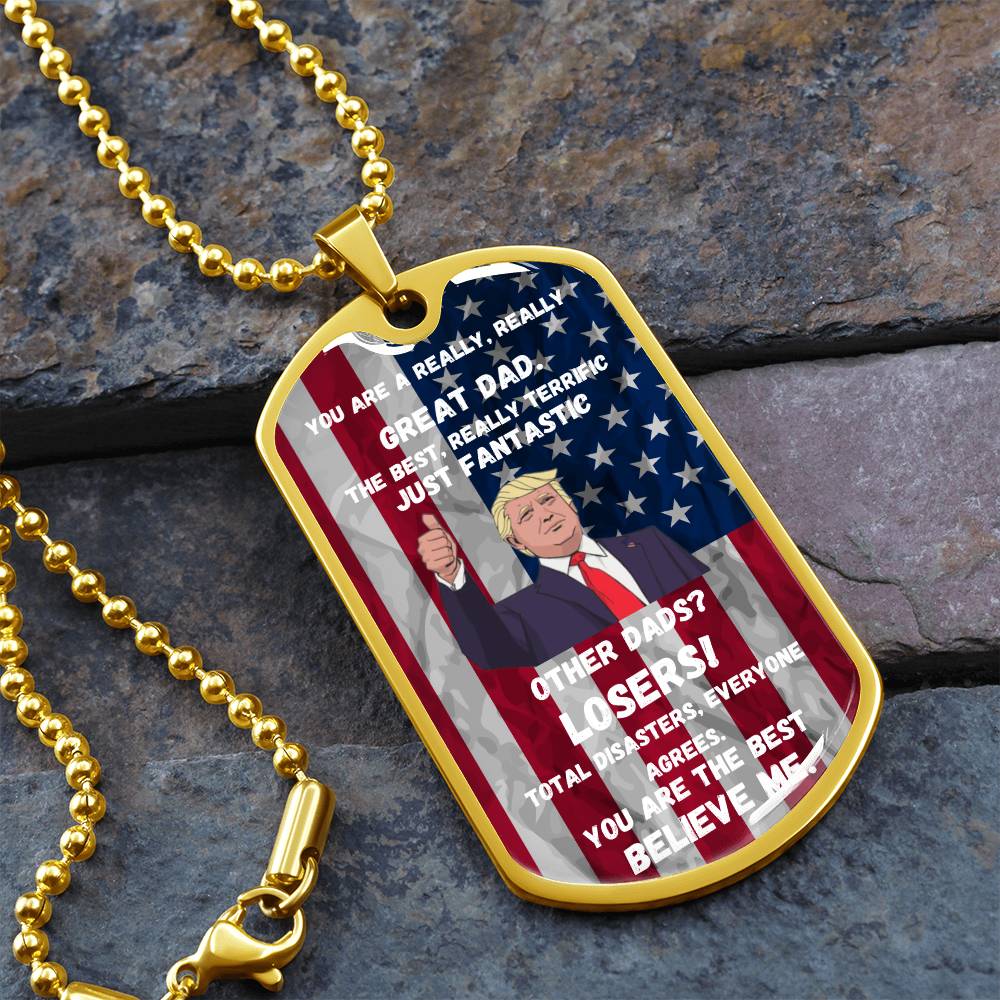 You Are A Great Dad Necklace