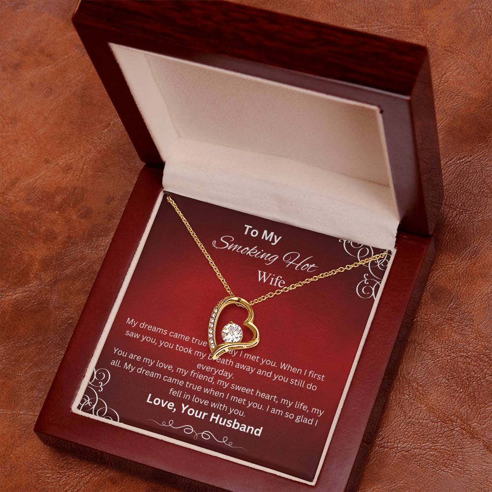 Love Necklace with On Demand Message Card