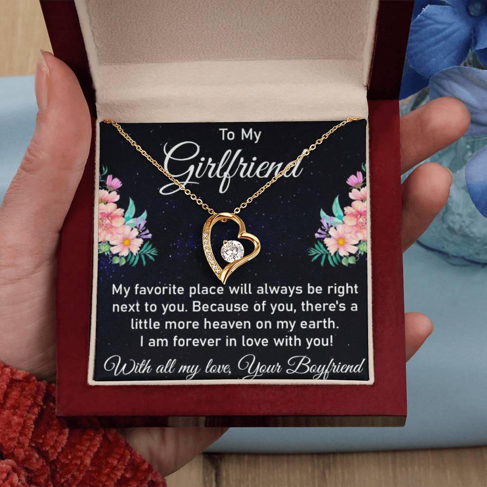 Forever Love Necklace with Love Note