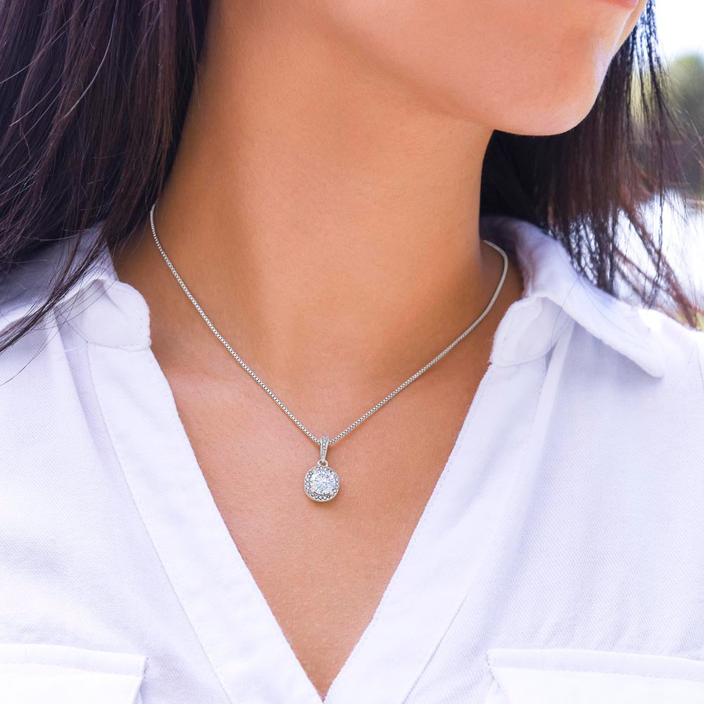 To My Amazing Mom Eternal Hope Necklace