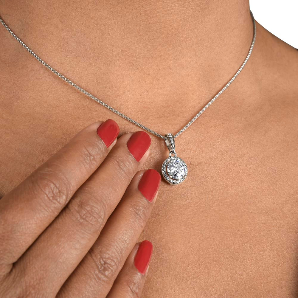 To My Amazing Mom Eternal Hope Necklace
