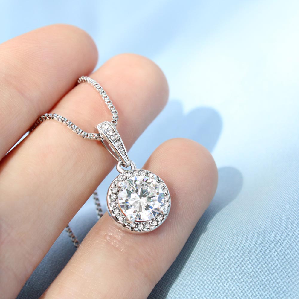 To My Amazing Mom Eternal Hope Necklace