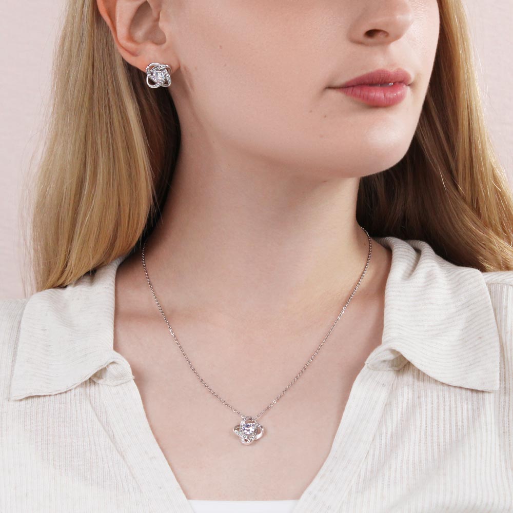 To Another Year Of Laughter Mother's Day Necklace + Earings