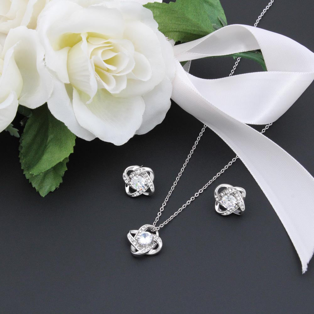 To Another Year Of Laughter Mother's Day Necklace + Earings