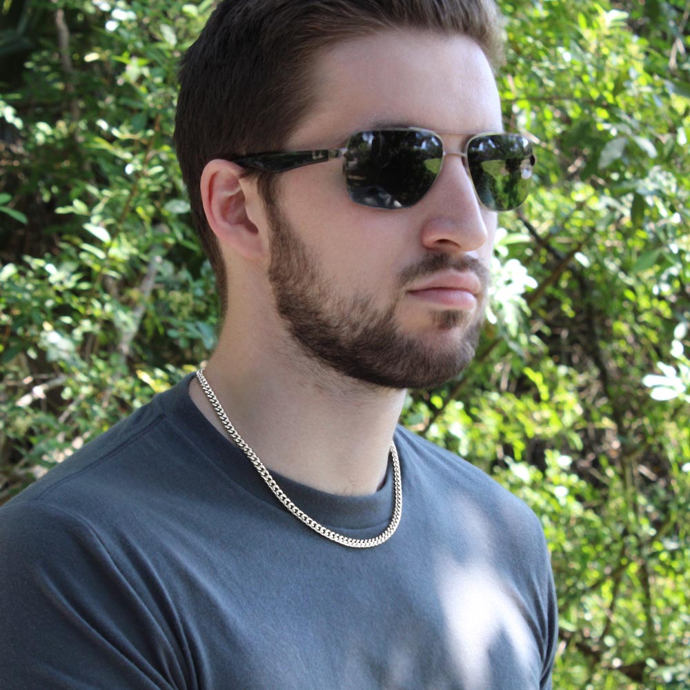 My Man The Love Of My Life Cuban Link Chain