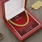 Cuban Link Chain With Love Note