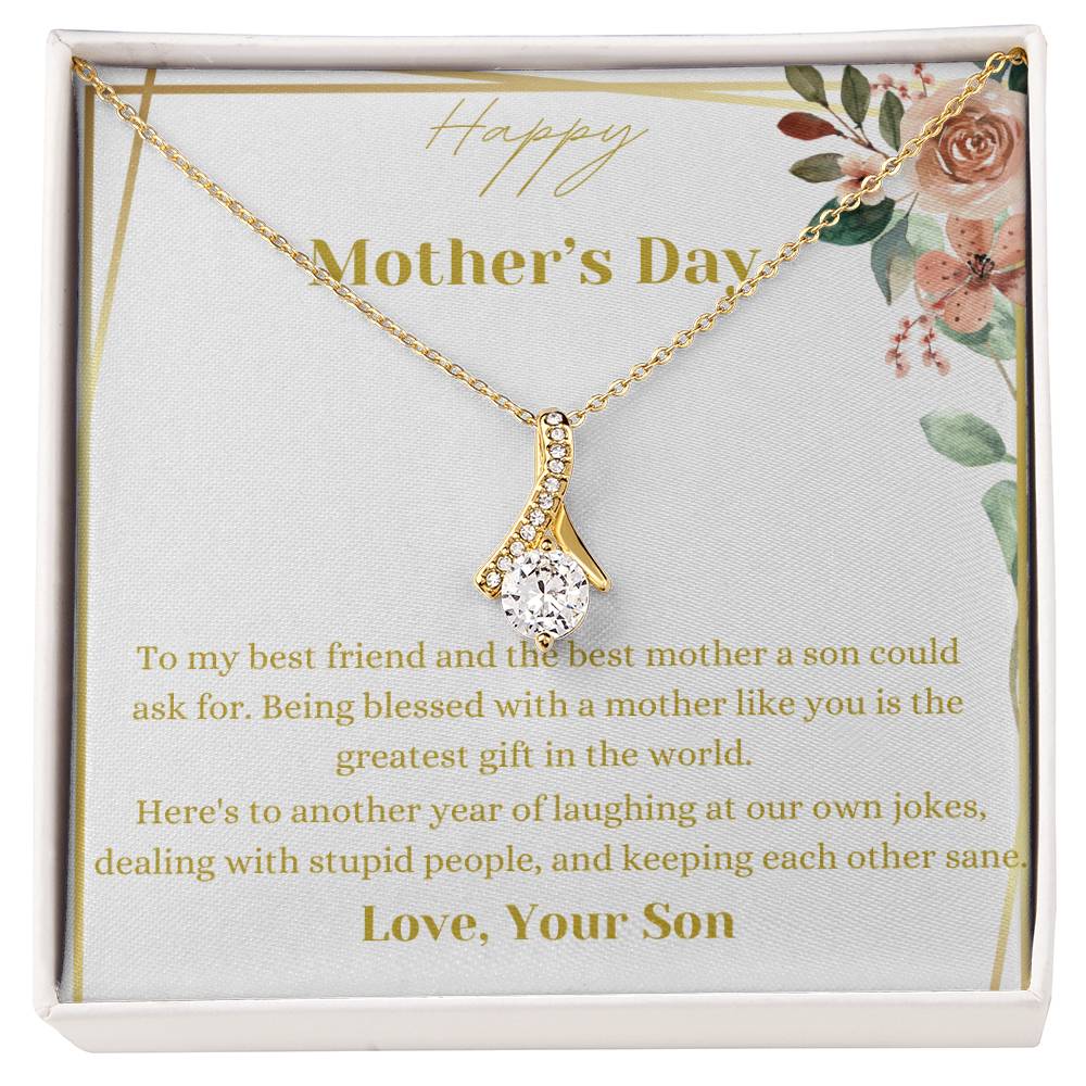 Happy Mother's Day Alluring Beauty Necklace