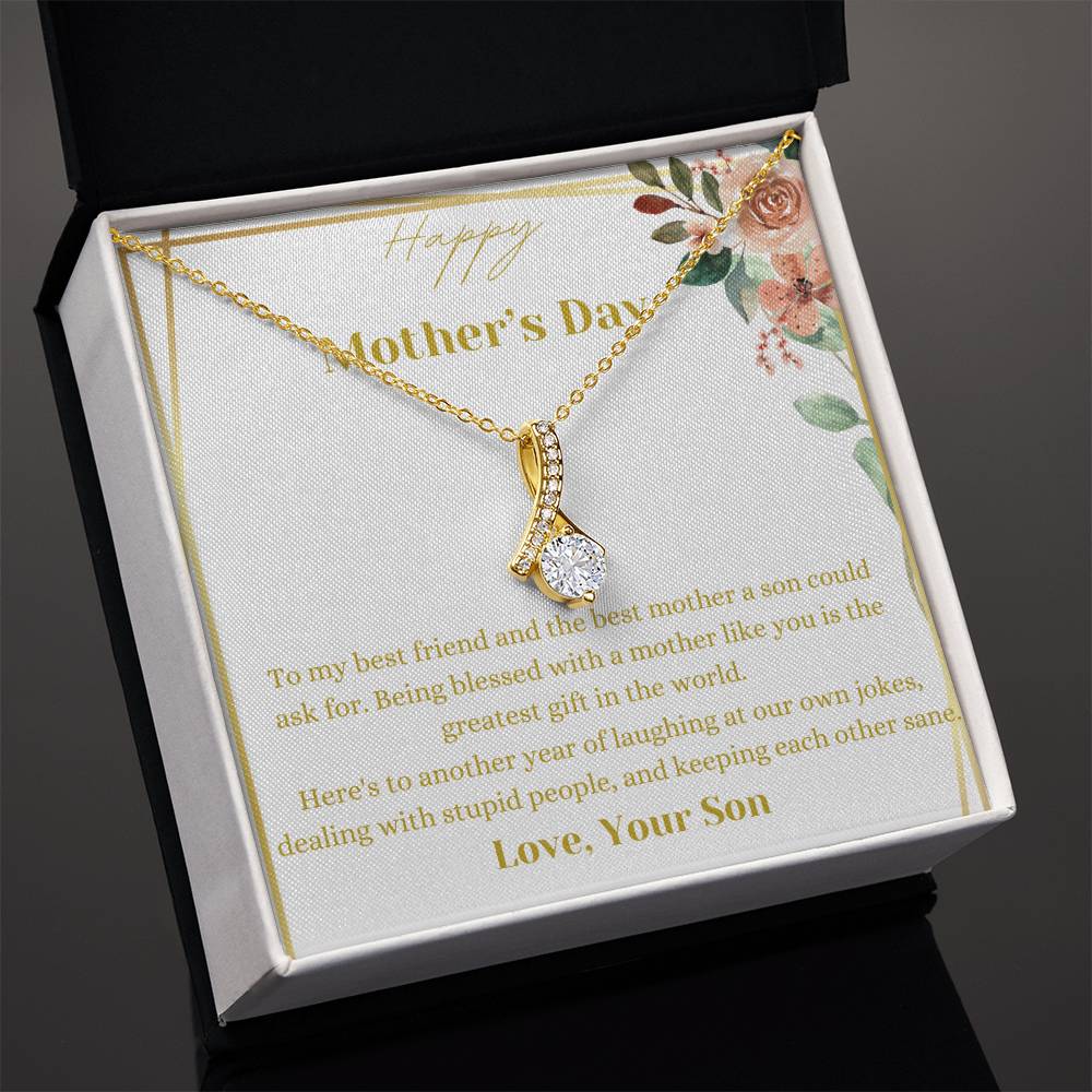 Happy Mother's Day Alluring Beauty Necklace