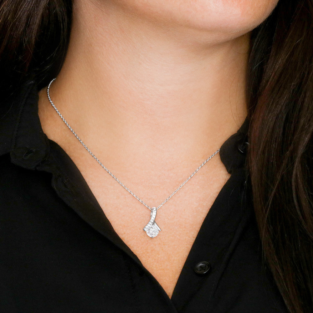 Thank You For Being My Bridesmaid Alluring Beauty Necklace