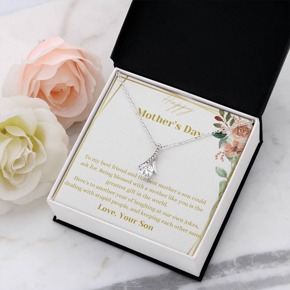 Happy Mother's Day Alluring Beauty Necklace