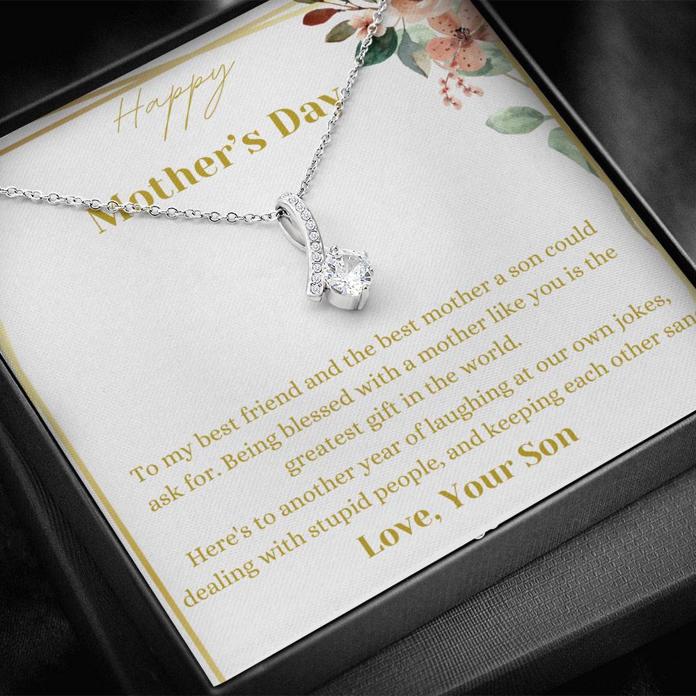 Happy Mother's Day Alluring Beauty Necklace
