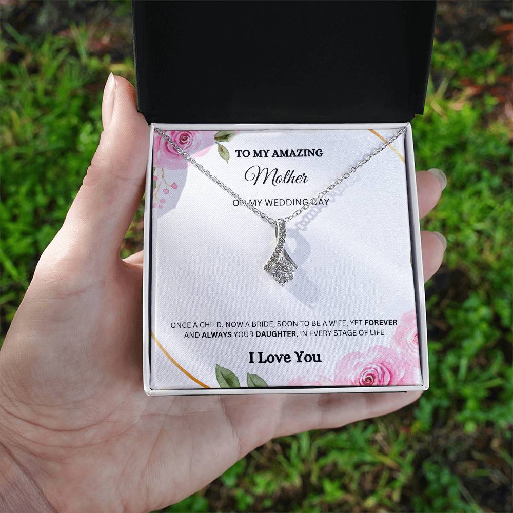 To My Mother Alluring Beauty Necklace