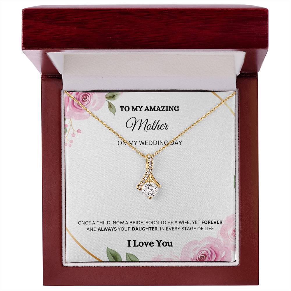 To My Mother Alluring Beauty Necklace