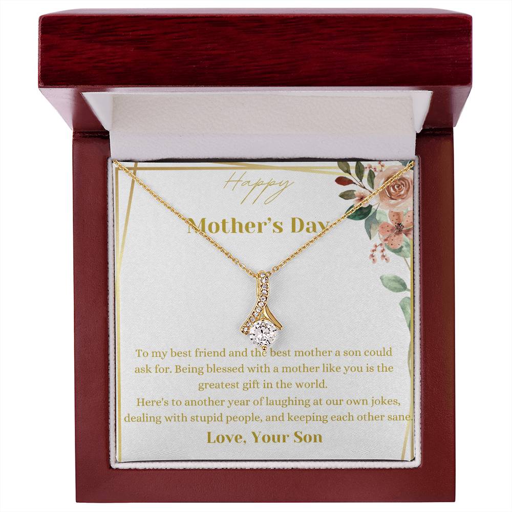 Happy Mother's Day Alluring Beauty Necklace