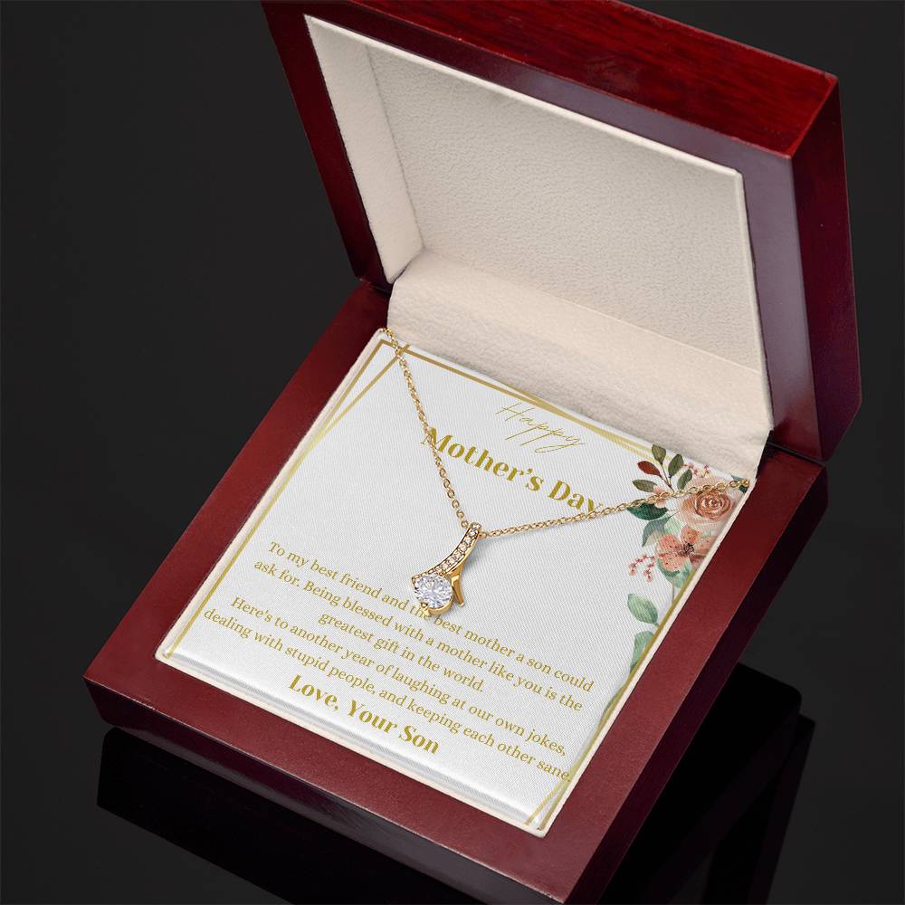 Happy Mother's Day Alluring Beauty Necklace