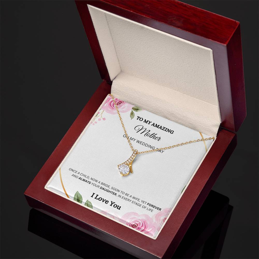To My Mother Alluring Beauty Necklace