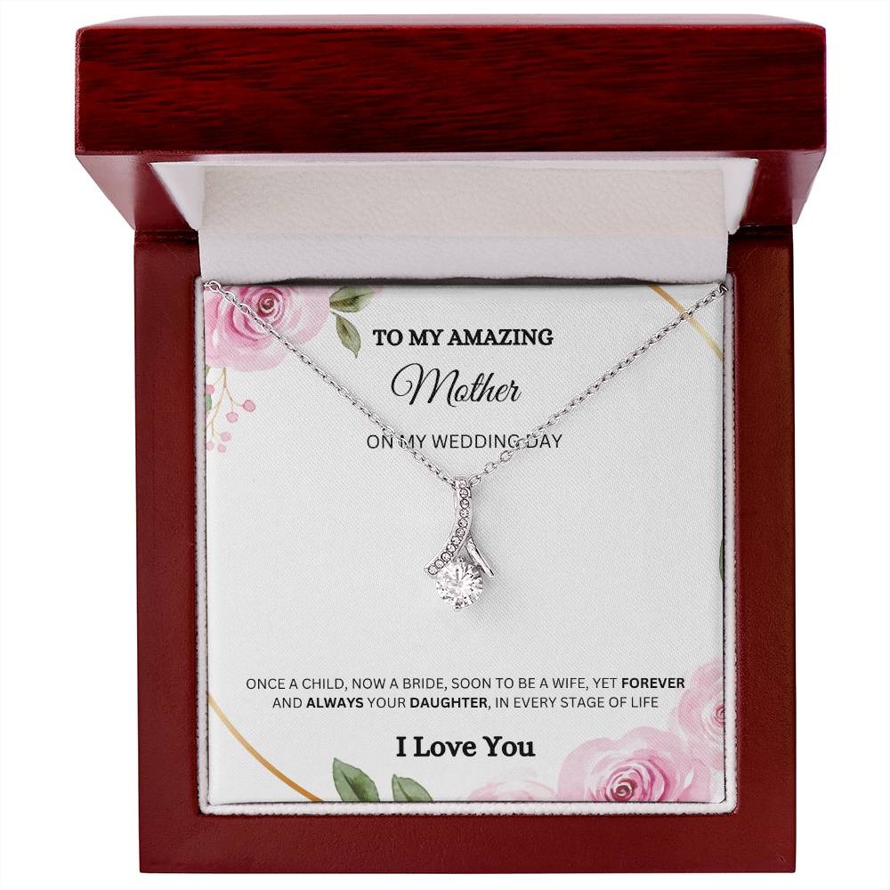 To My Mother Alluring Beauty Necklace