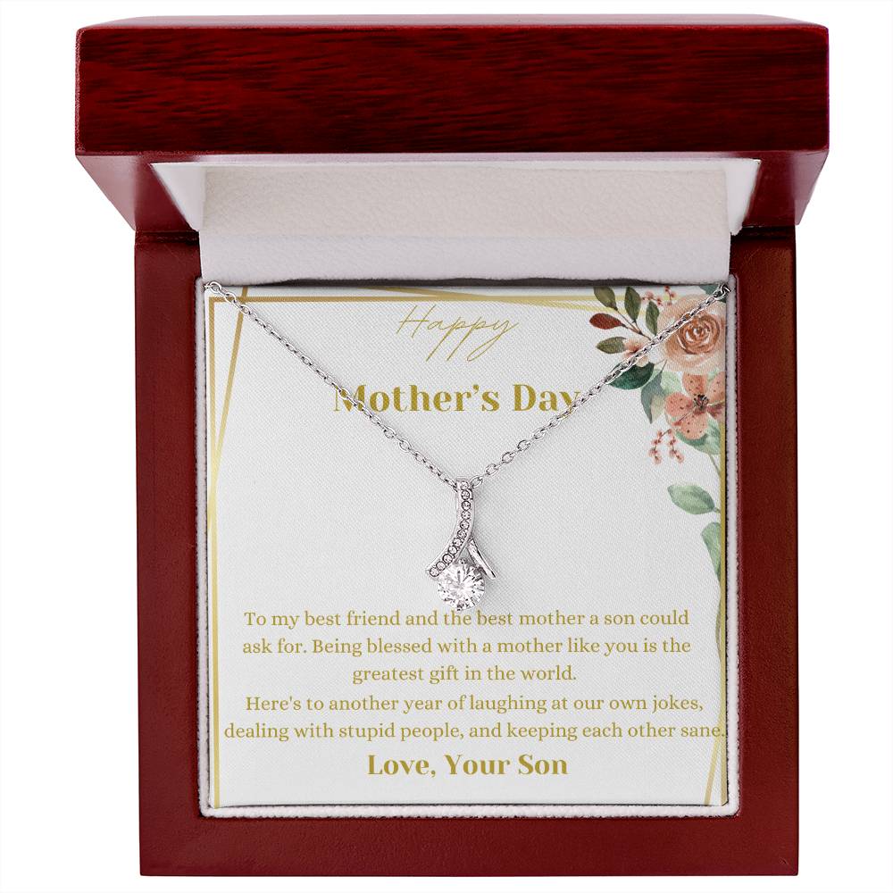 Happy Mother's Day Alluring Beauty Necklace