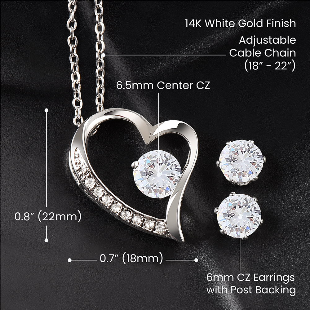 Keeping Each Other Sane Mother's Day Necklace + Earings