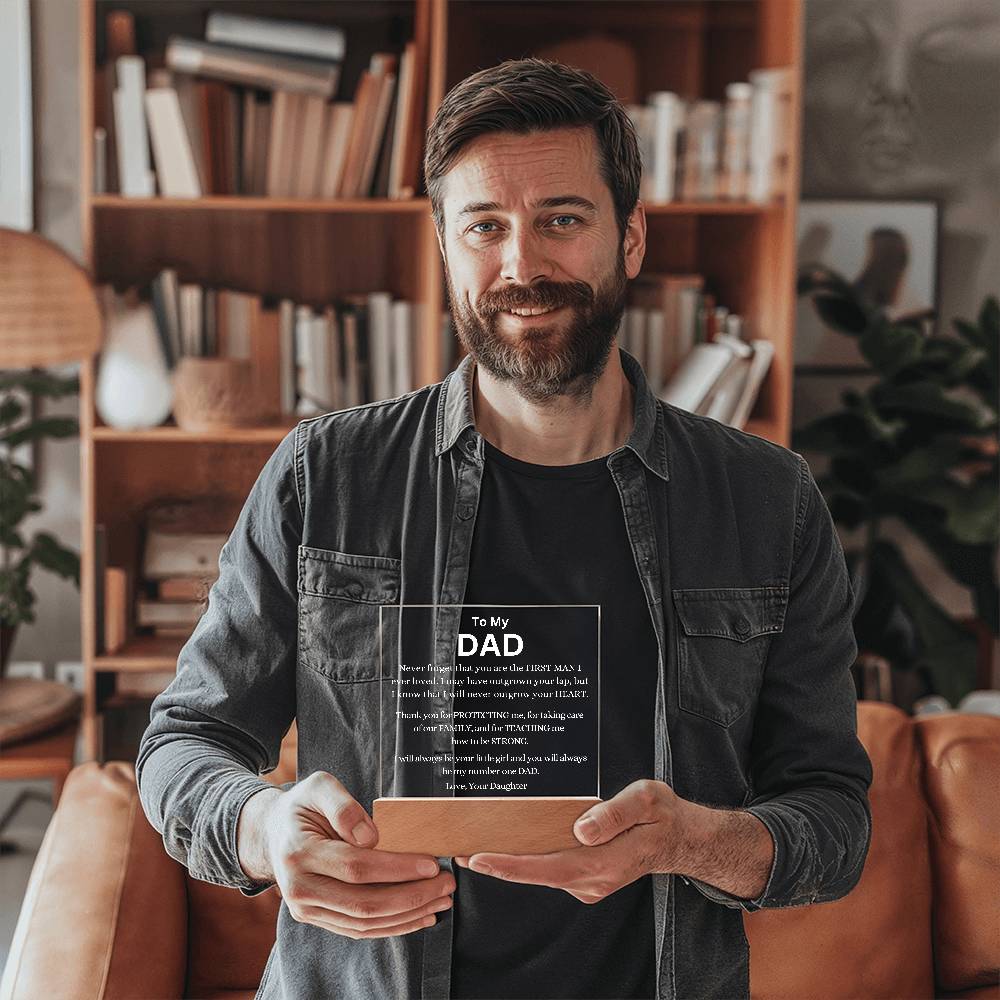 You Are My Number One Dad Always Acrylic Plaque