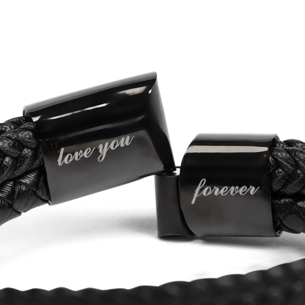 To My Brave Nephew Love You Forever Bracelet