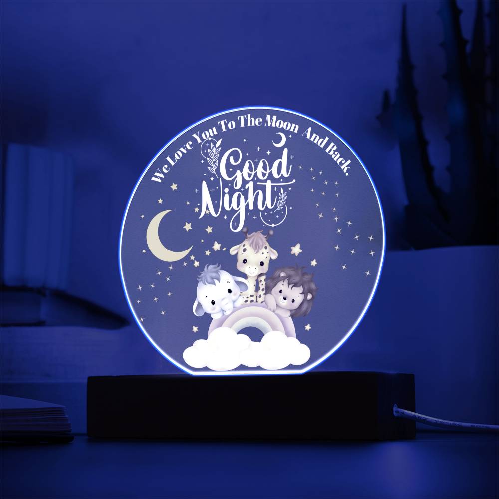 Children's Night Light We Love You