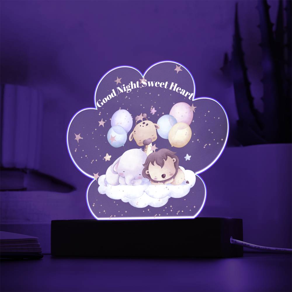 Night Light for Kid Good Night Baby