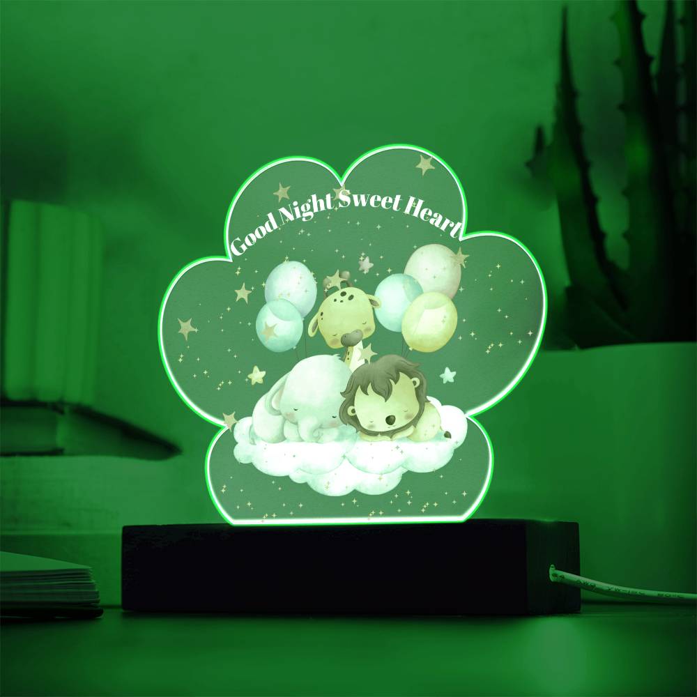 Night Light for Kid Good Night Baby