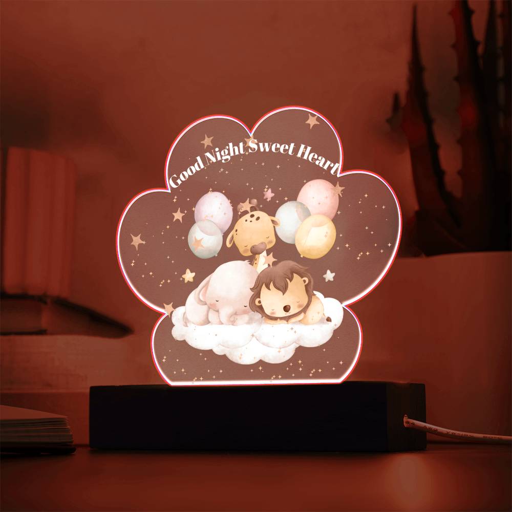 Night Light for Kid Good Night Baby
