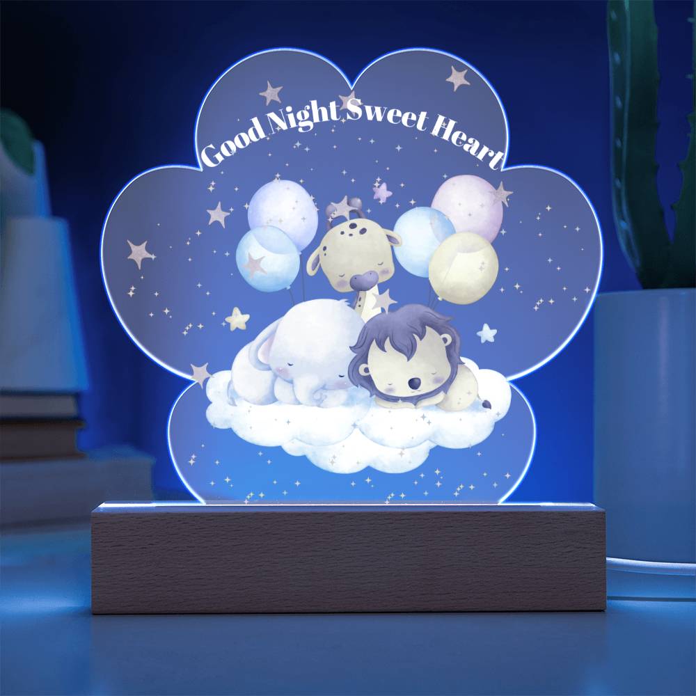 Night Light for Kid Good Night Baby