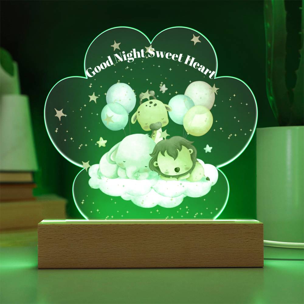 Night Light for Kid Good Night Baby
