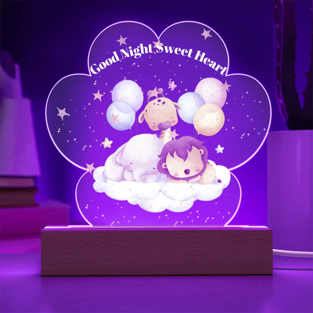 Night Light for Kid Good Night Baby