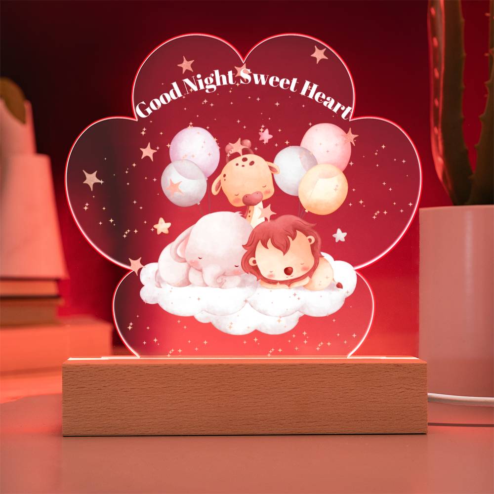 Night Light for Kid Good Night Baby